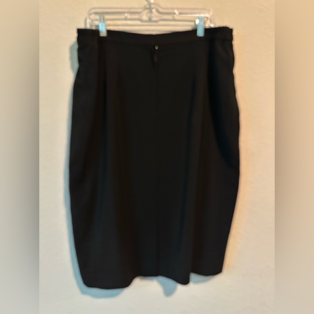 LOUISE RICCI Elegant Black Women's Skirt Size 20 - Picture 4 of 7